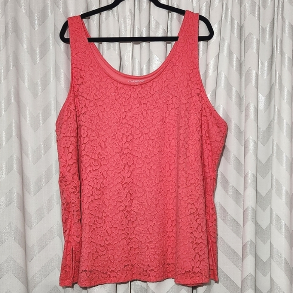 Lane Bryant Lace Sleeveless Top